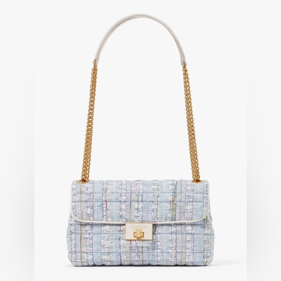 kate spade Handbags - Kate Spade Evelyn Tweed Medium Convertible Crossbody Shoulder Bag